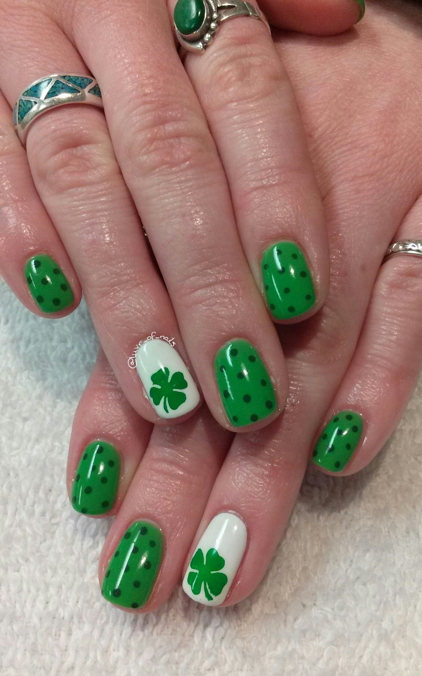 St Patrick's Day Nail Ideas
 St Patrick s Day nail art