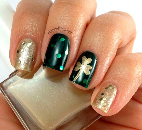 St Patrick's Day Nail Ideas
 Cool St Patrick’s Day Nail Art Designs To Try – BeautyFrizz