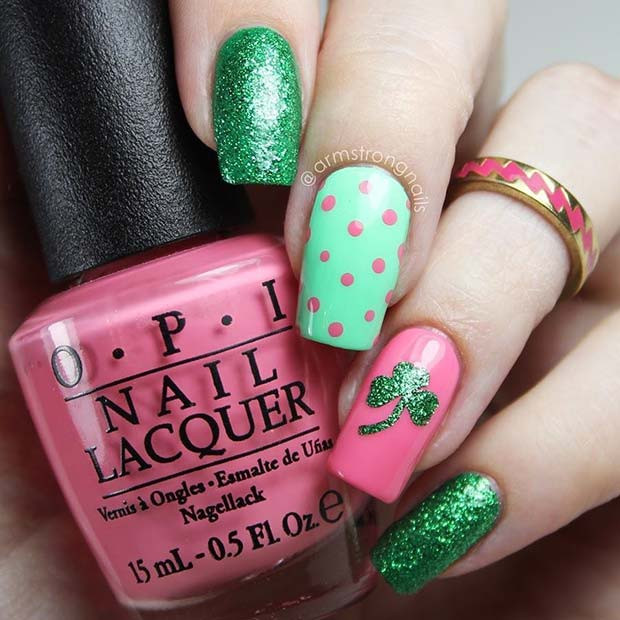 St Patrick's Day Nail Ideas
 21 Creative St Patrick s Day Nails Page 2 of 2