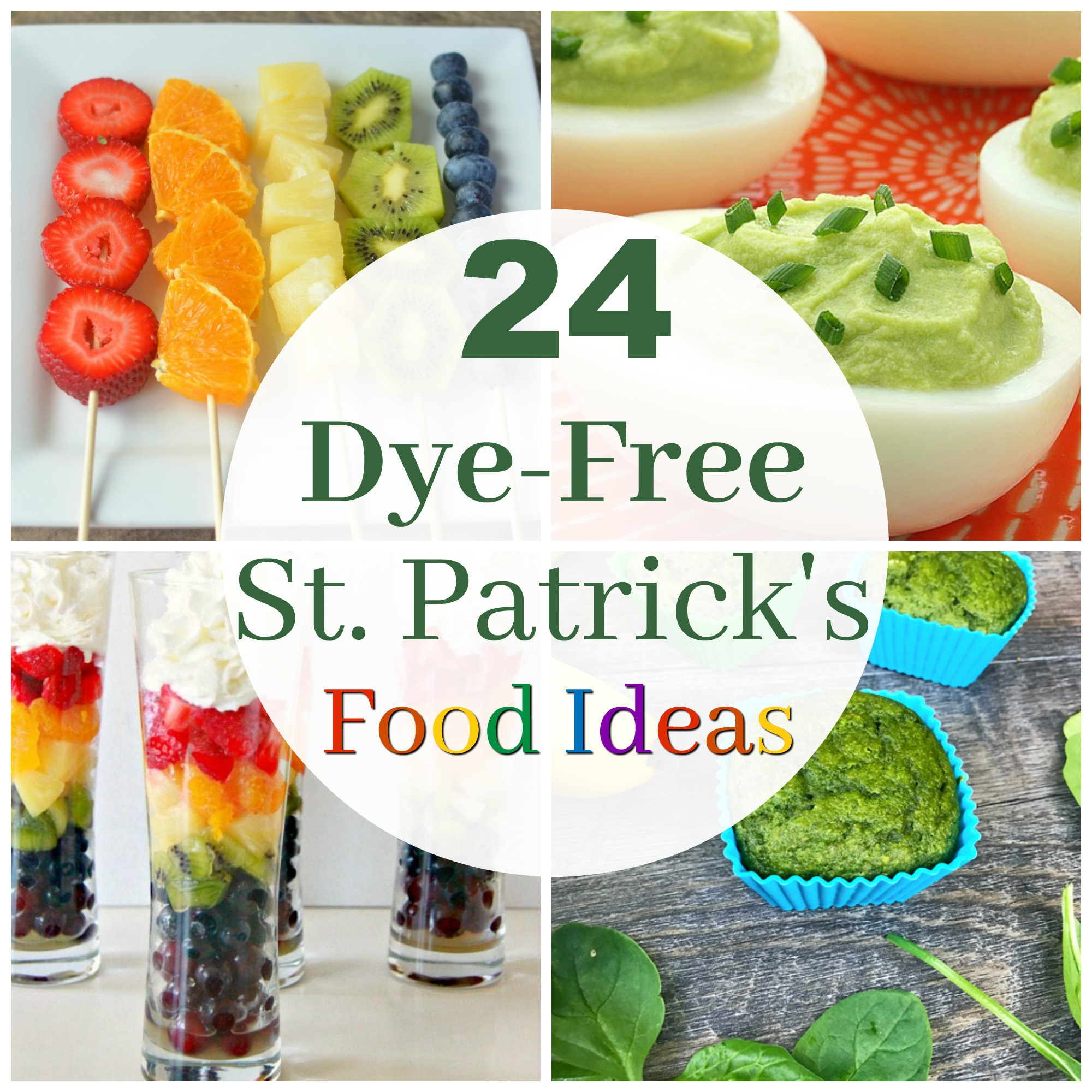St Patrick's Day Snack Ideas
 24 Dye Free Ideas for Fun St Patrick s Day Food