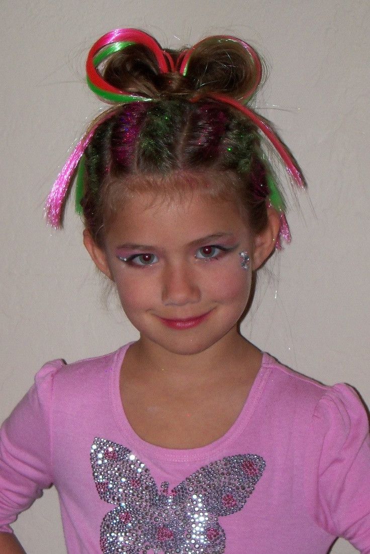 Star Hairstyle For Little Girl
 Rock Star Hair