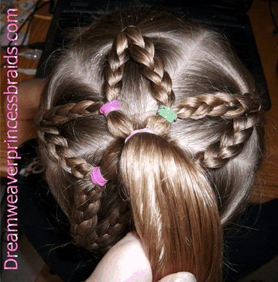 Star Hairstyle For Little Girl
 star hair designs up and go Pinterest