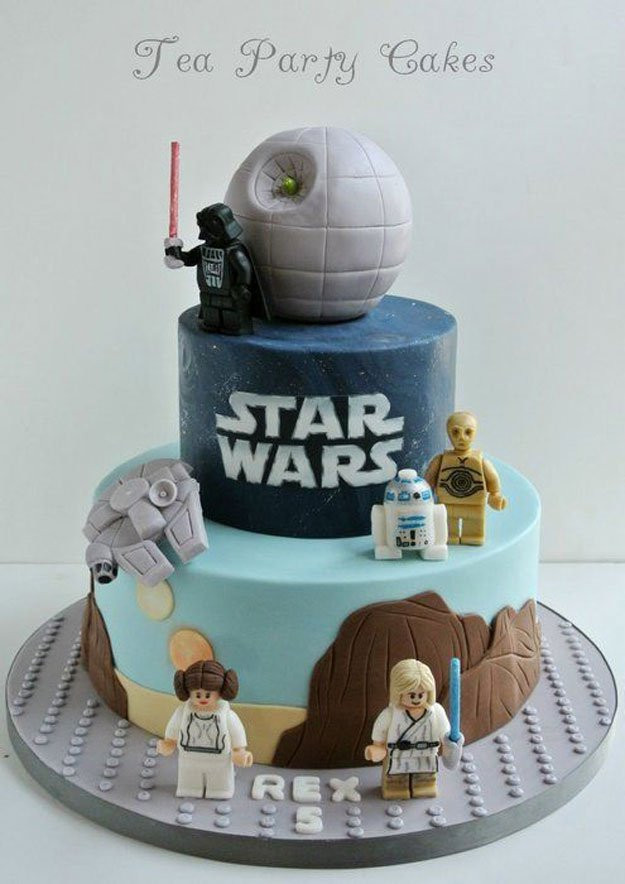 Star Wars Birthday Cake Ideas
 11 DIY Lego Star Wars Ideas For Crafters Across The Galaxy
