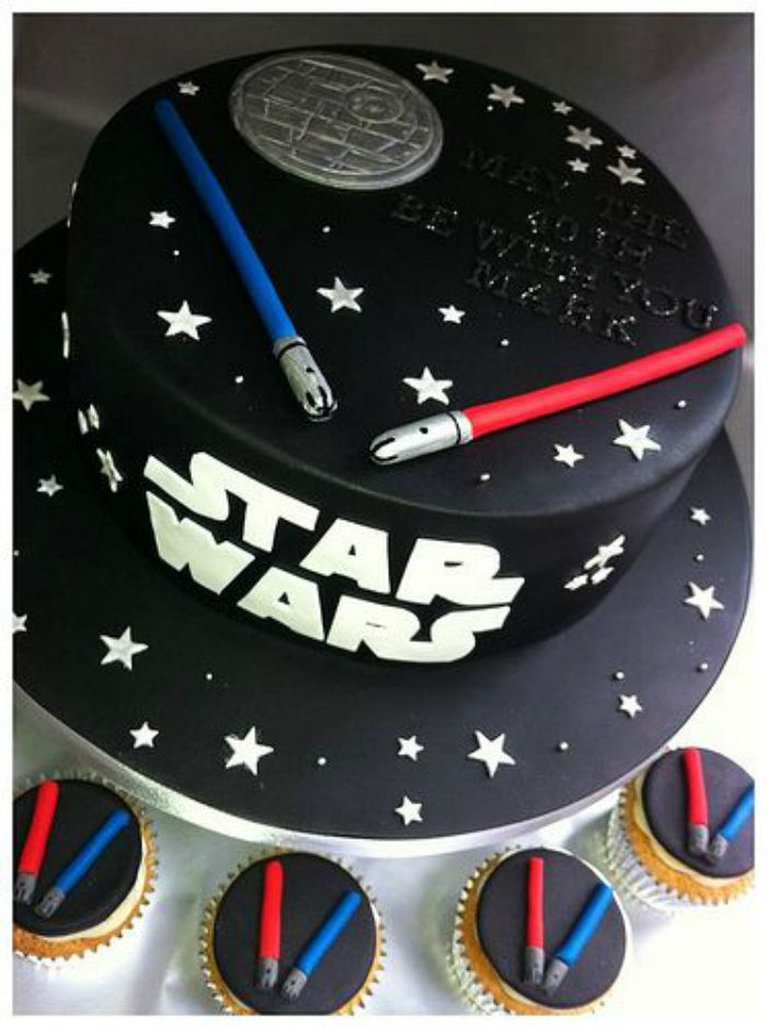 Star Wars Birthday Cake Ideas
 21 Star Wars Birthday Party Ideas to Feel the Force