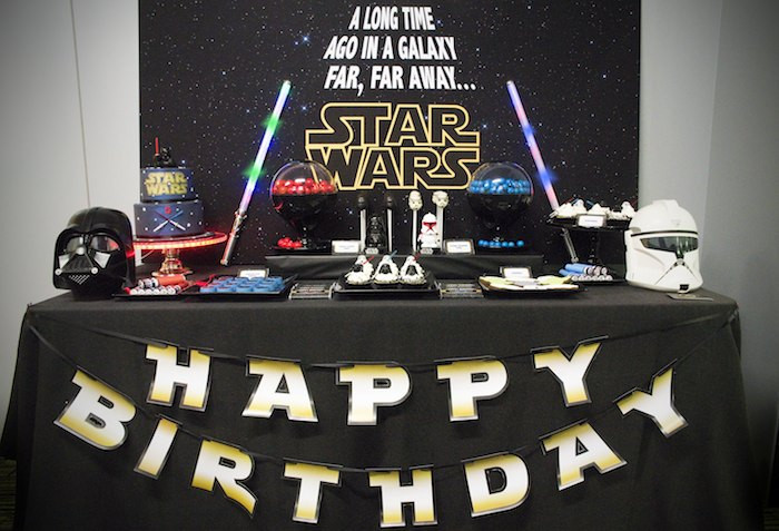 Star Wars Birthday Party Supplies
 Kara s Party Ideas Star Wars Themed Birthday Party Ideas