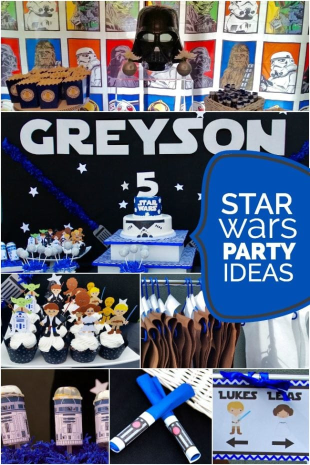 Star Wars Birthday Party Supplies
 13 Cool Boy s Birthday Parties We Love Spaceships and