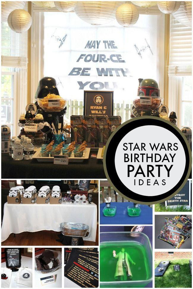 Star Wars Birthday Party Supplies
 May the Four ce Be With You Classic Star Wars Boys