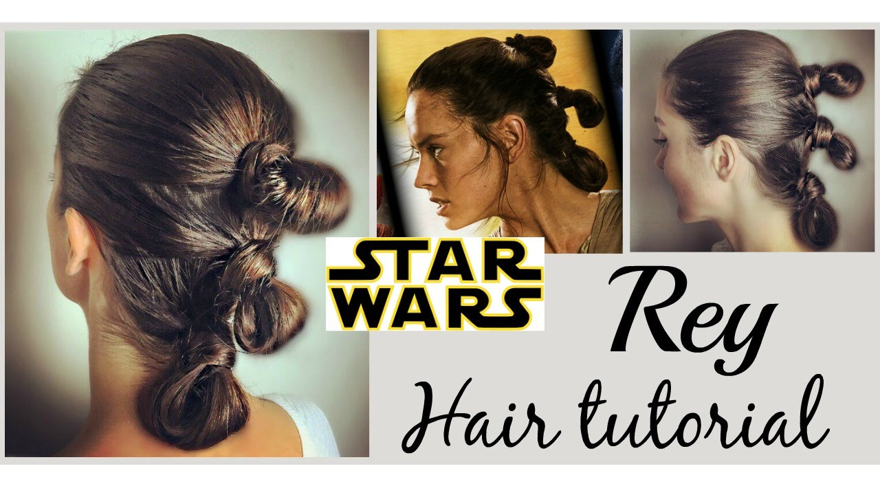 Star Wars Female Hairstyles
 Star Wars hairstyle REY Meet my friend Chewbacca=
