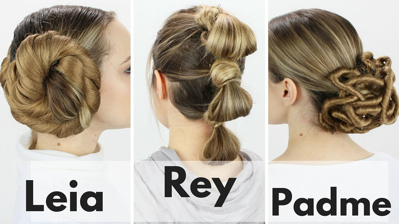 Star Wars Female Hairstyles
 3 Iconic Star Wars Hairstyles Tutorial