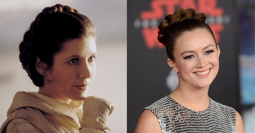 Star Wars Female Hairstyles
 Billie Lourd Princess Leia Hairstyle at Star Wars Premiere