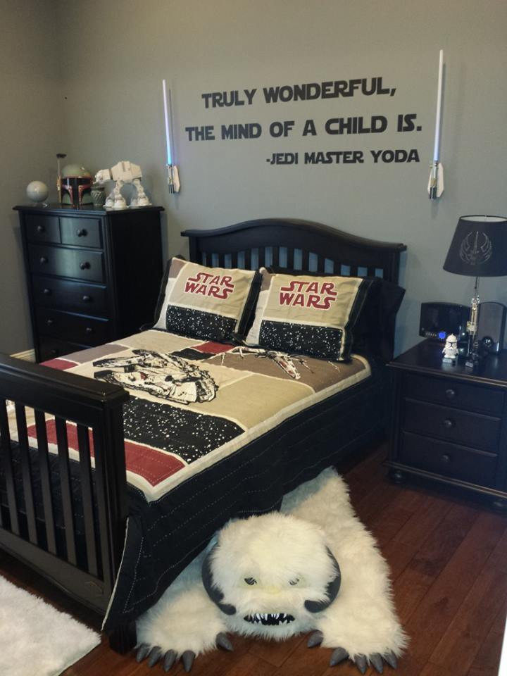 Star Wars Kids Bedroom
 Another Cool Star Wars Bedroom Built for Some Lucky Kid