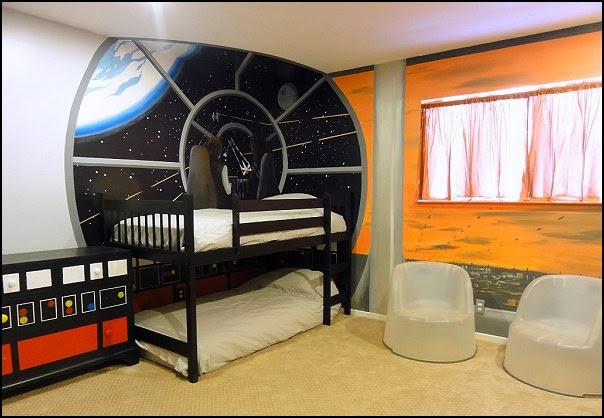 Star Wars Kids Bedroom
 20 Cool Star Wars Themed Bedroom Ideas Housely