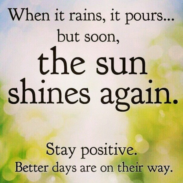 Staying Positive Quote
 stay positive