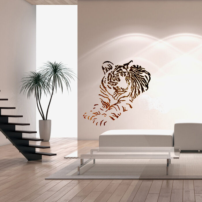 Stencils For Kids Room
 Wall Stencils For DIY Decor Rooms Kids Template Tiger