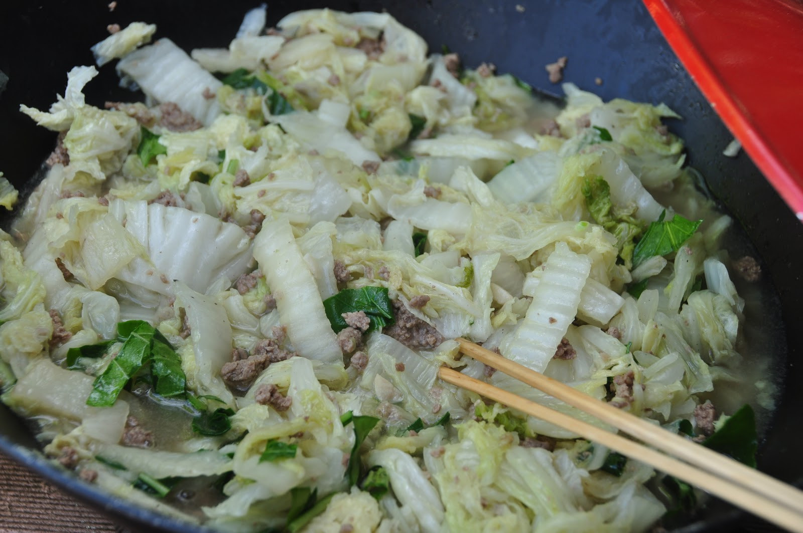 Stir Fry Napa Cabbage
 Thanh s Kitchen Stir Fried Napa Cabbage Pepper Leaves