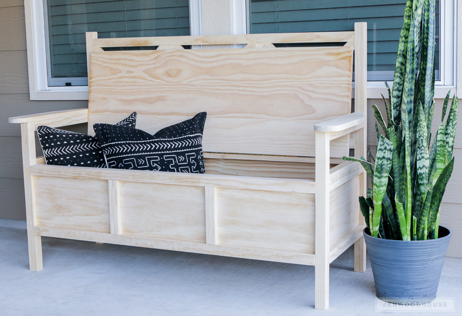 Storage Bench Outdoors
 How To Build A DIY Outdoor Storage Bench