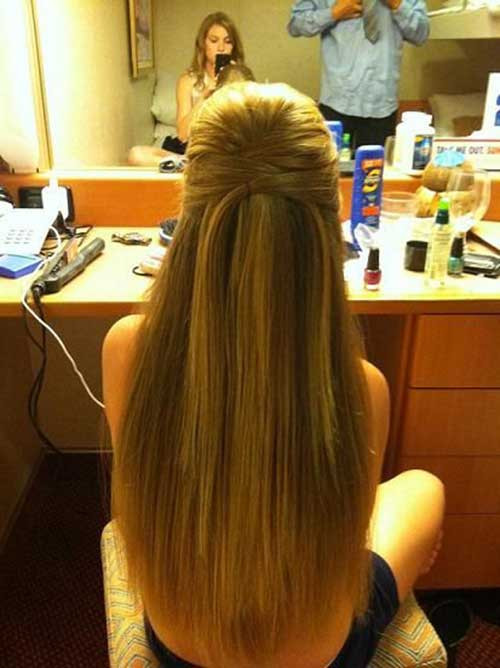 Straight Hairstyles For Prom
 10 Straight Formal Hairstyles