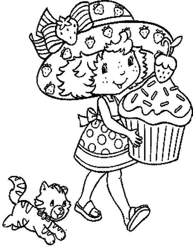 Strawberry Shortcake Printable Coloring Pages
 Printable Coloring Pages Strawberry Shortcake Coloring Pages