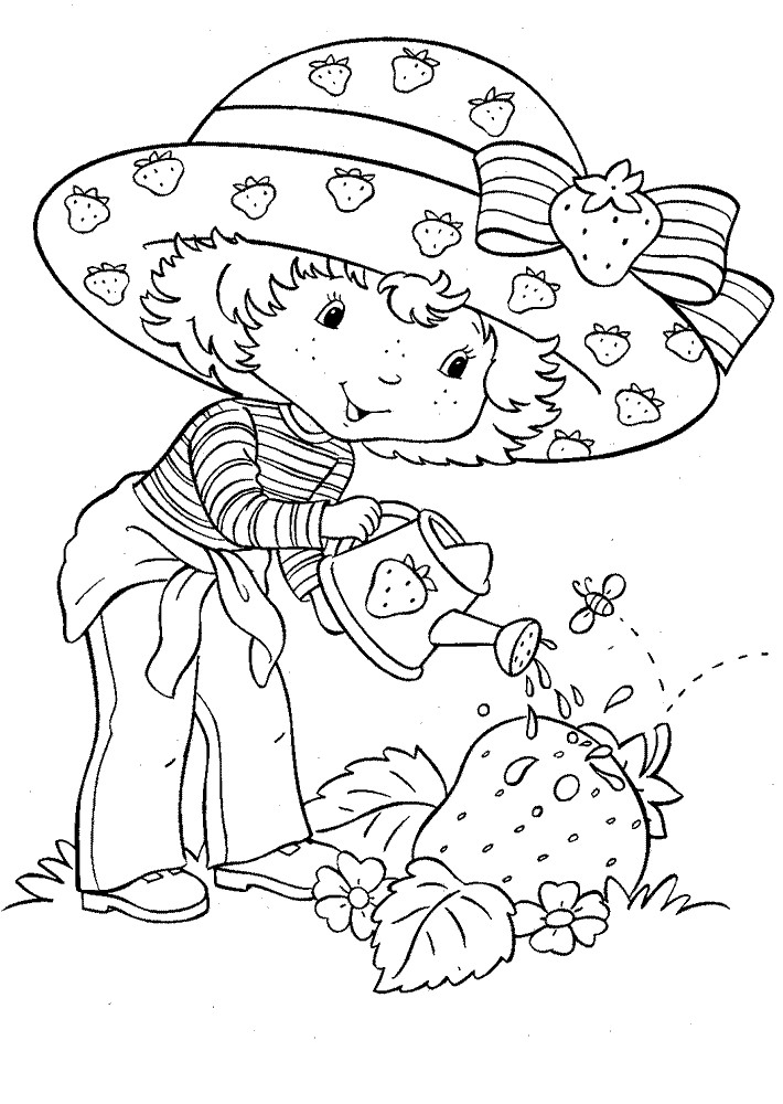 Strawberry Shortcake Printable Coloring Pages
 Strawberry Shortcake Coloring Pages