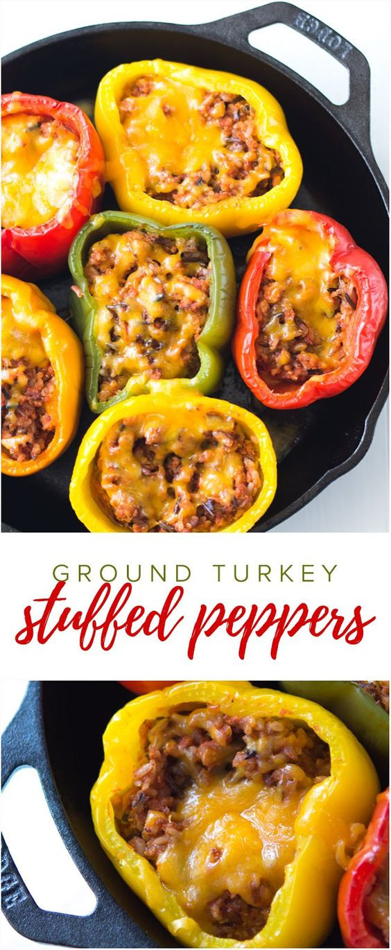 Stuffed Bell Peppers With Ground Turkey
 Ground Turkey Stuffed Peppers Cucina de Yung