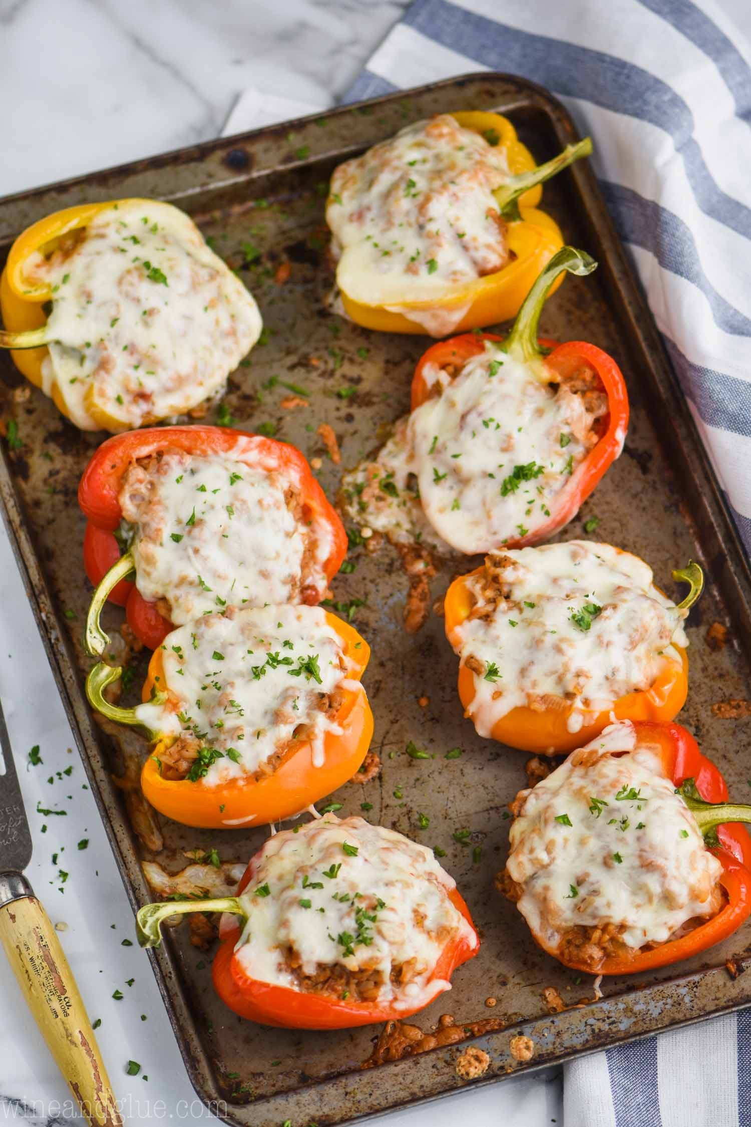 Stuffed Bell Peppers With Ground Turkey
 Ground Turkey Stuffed Peppers Wine & Glue