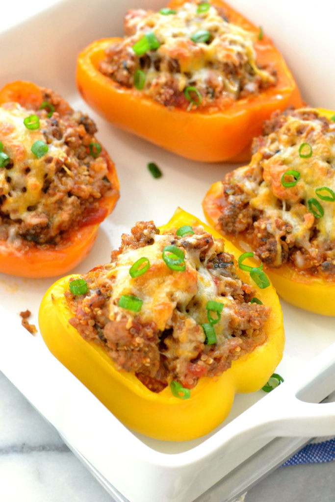 Stuffed Bell Peppers With Ground Turkey
 Turkey Quinoa Stuffed Bell Peppers