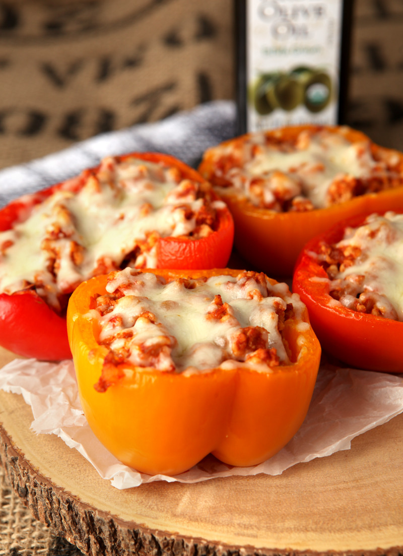 Stuffed Bell Peppers With Ground Turkey
 Ground Turkey Stuffed Bell Peppers