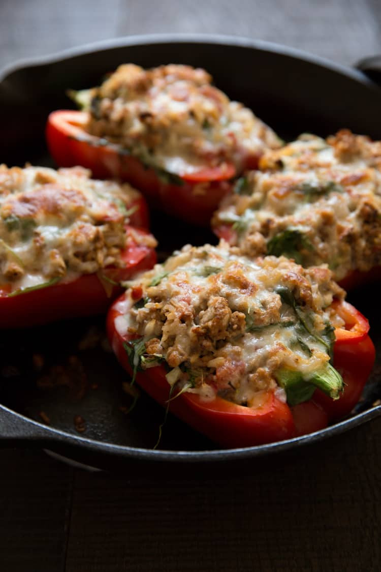 Stuffed Bell Peppers With Ground Turkey
 Turkey & Arugula Stuffed Bell Peppers Tastes Lovely