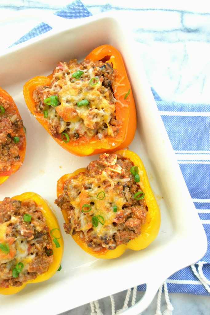 Stuffed Bell Peppers With Ground Turkey
 Turkey Quinoa Stuffed Bell Peppers