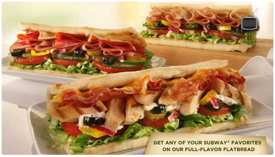 Subway Flat Bread Sandwiches
 Nutrition Facts For Subway Flatbread – Blog Dandk