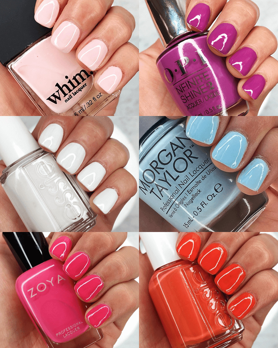 Summer Nail Colors
 6 New Colors To Try For Your Summer Nails
