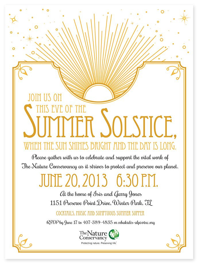 Summer Party Invitation Wording Ideas
 summer solstice party invite Google Search