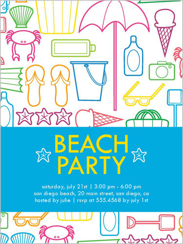 Summer Party Invitation Wording Ideas
 Summer Party Themes and Ideas