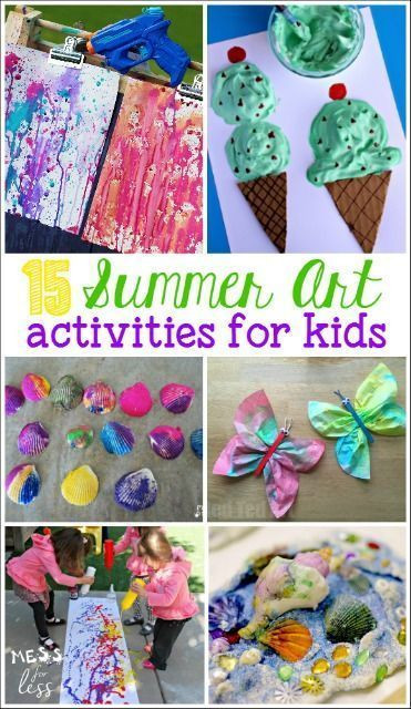 Summer Preschool Art Projects
 Summer Art Activities for Kids