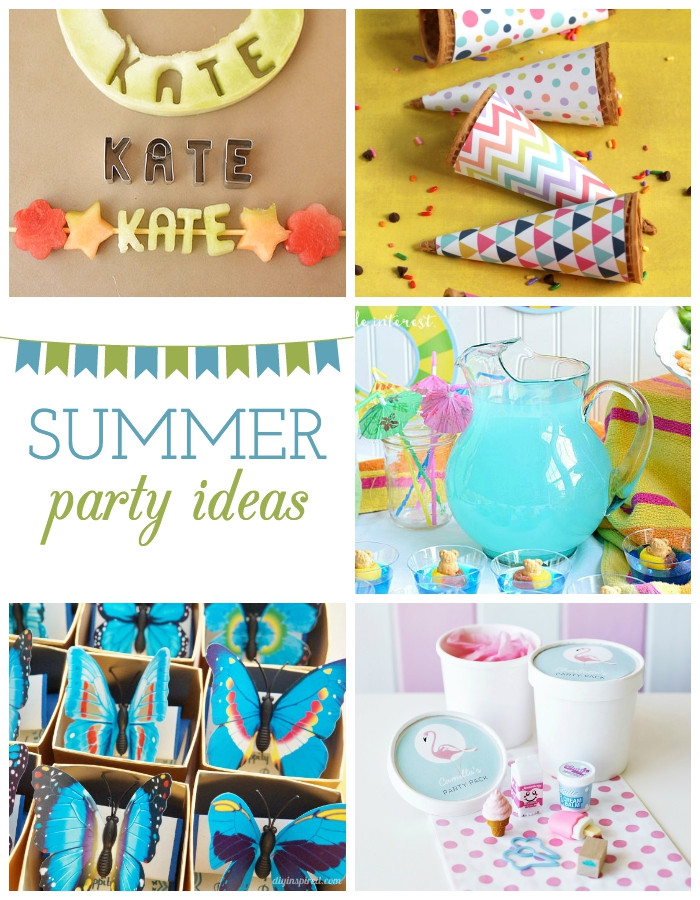 Summer Time Party Ideas
 Bloggers Best Summer Party Ideas