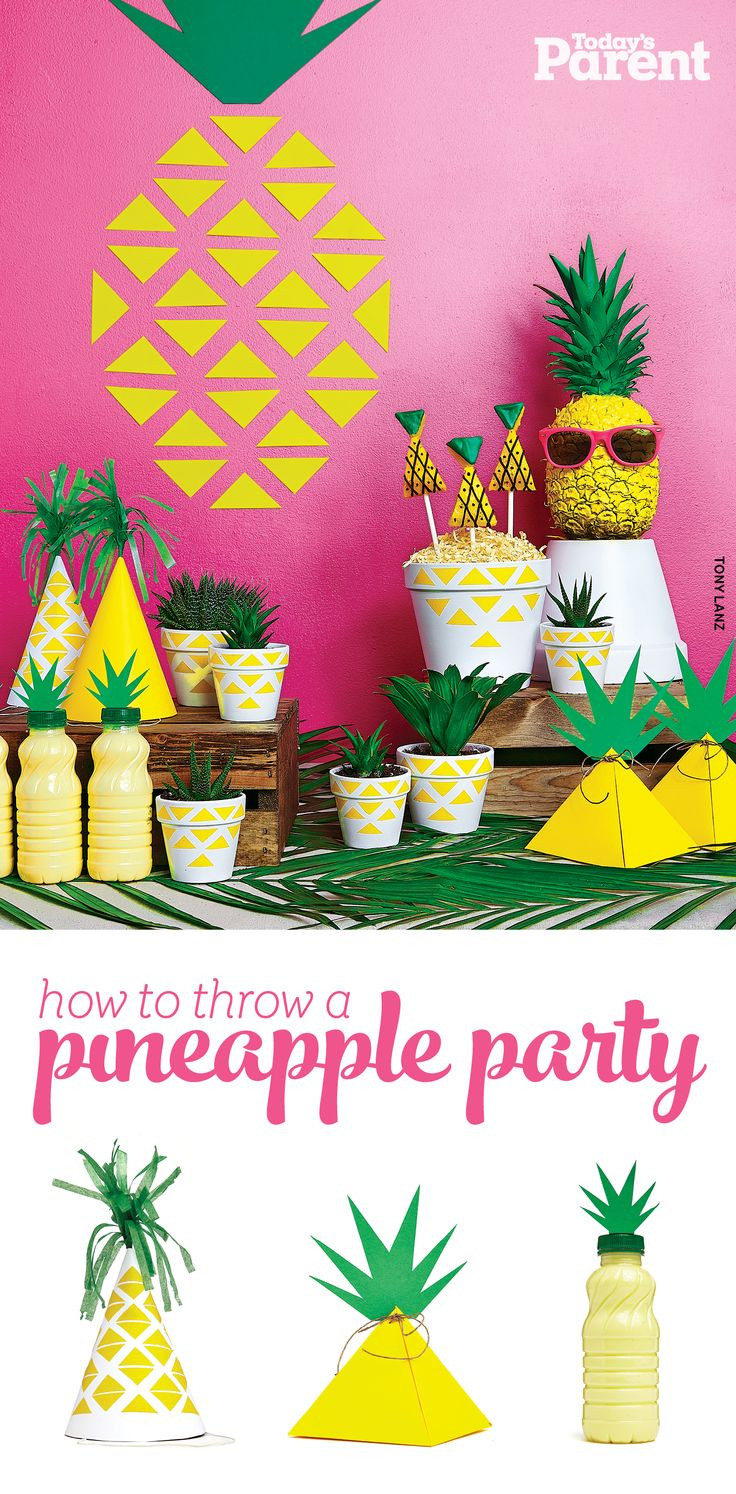 Summer Time Party Ideas
 238 best Pineapple and Flamingo Themed Party images on