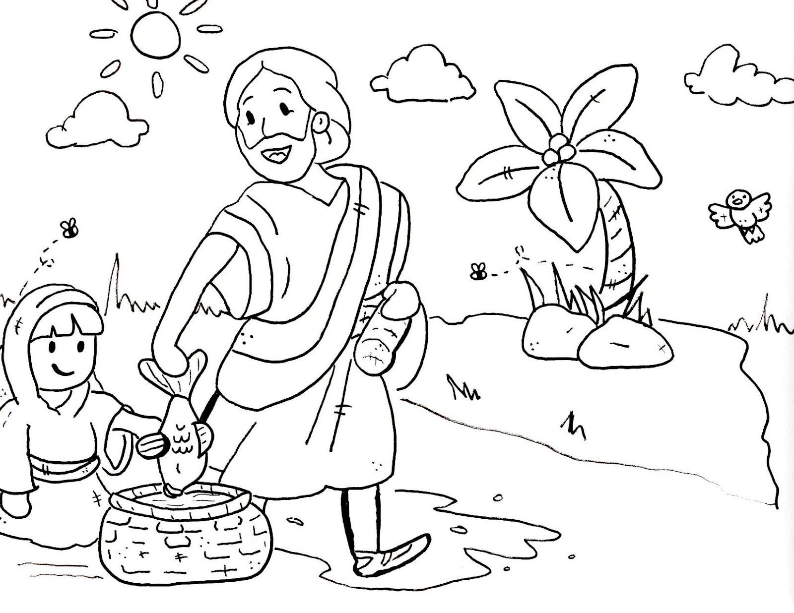 Sunday School Coloring Pages Kids
 Sunday School Coloring Pages