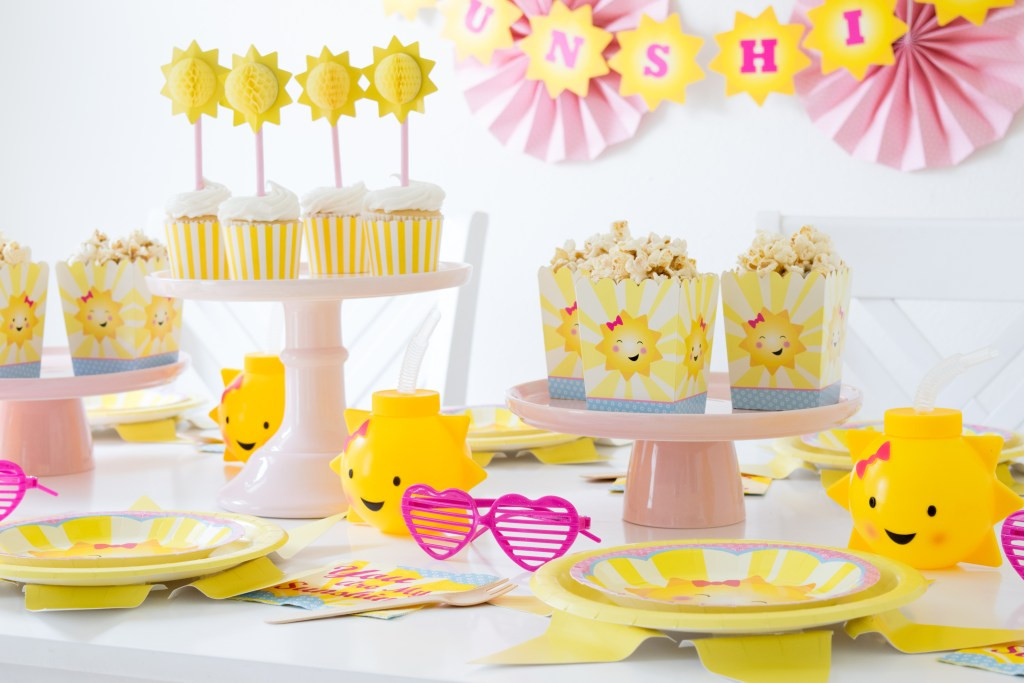 Sunshine Birthday Party
 Host an adorable You are my Sunshine Party