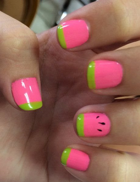 Super Easy Nail Designs
 summer nail designs for short nails 2016 Styles 7