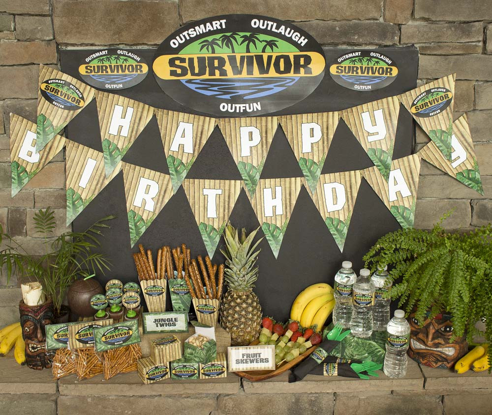 Survivor Birthday Party
 How to host a Survivor party