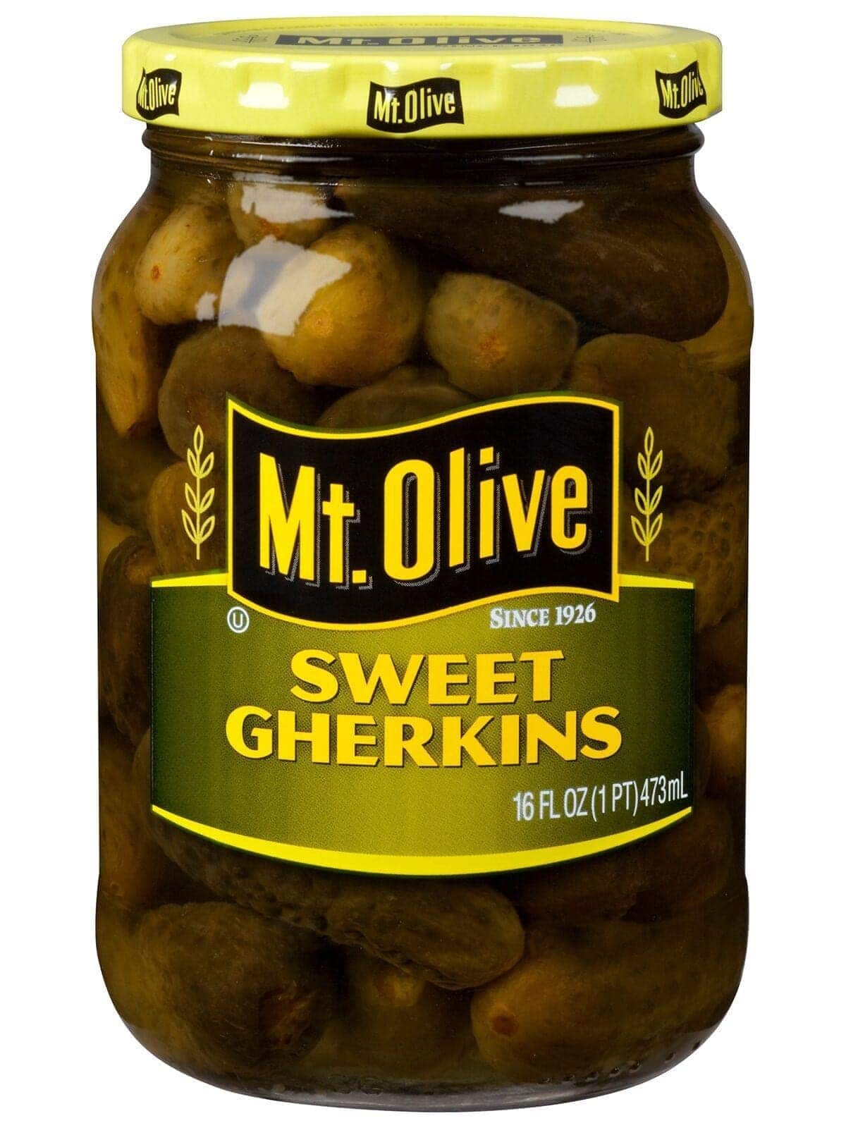 Sweet Baby Pickles
 Sweet Gherkins Mt Olive Pickles