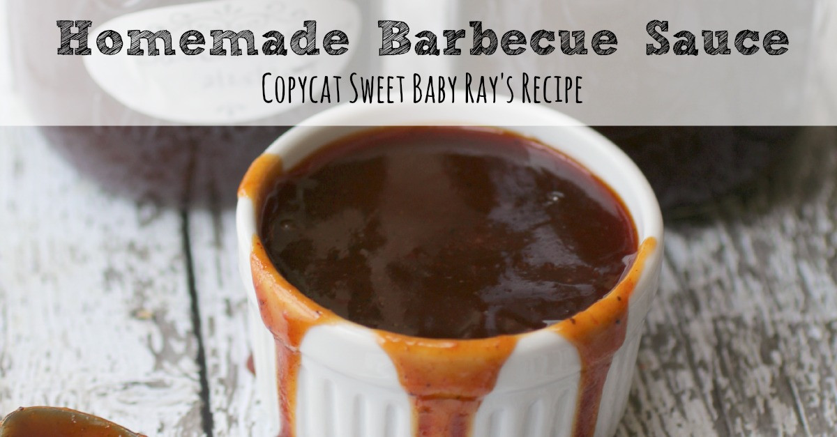 Sweet Baby Ray Recipes
 Homemade Barbecue Sauce Recipe