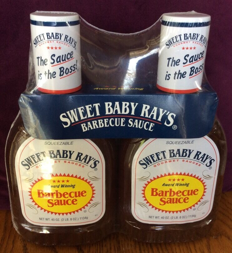 Sweet Baby Ray'S Hawaiian Bbq Sauce
 Sweet Baby Ray s Barbecue Sauce 2 x 40 oz bottles ray