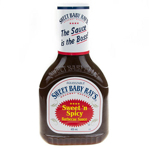 Sweet Baby Ray'S Hawaiian Bbq Sauce
 Sweet Baby Ray s Sweet n Spicy BBQ Sauce 425ml Best for