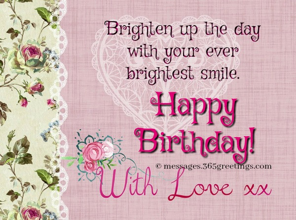 Sweet Birthday Wishes
 Sweet Birthday Messages 365greetings