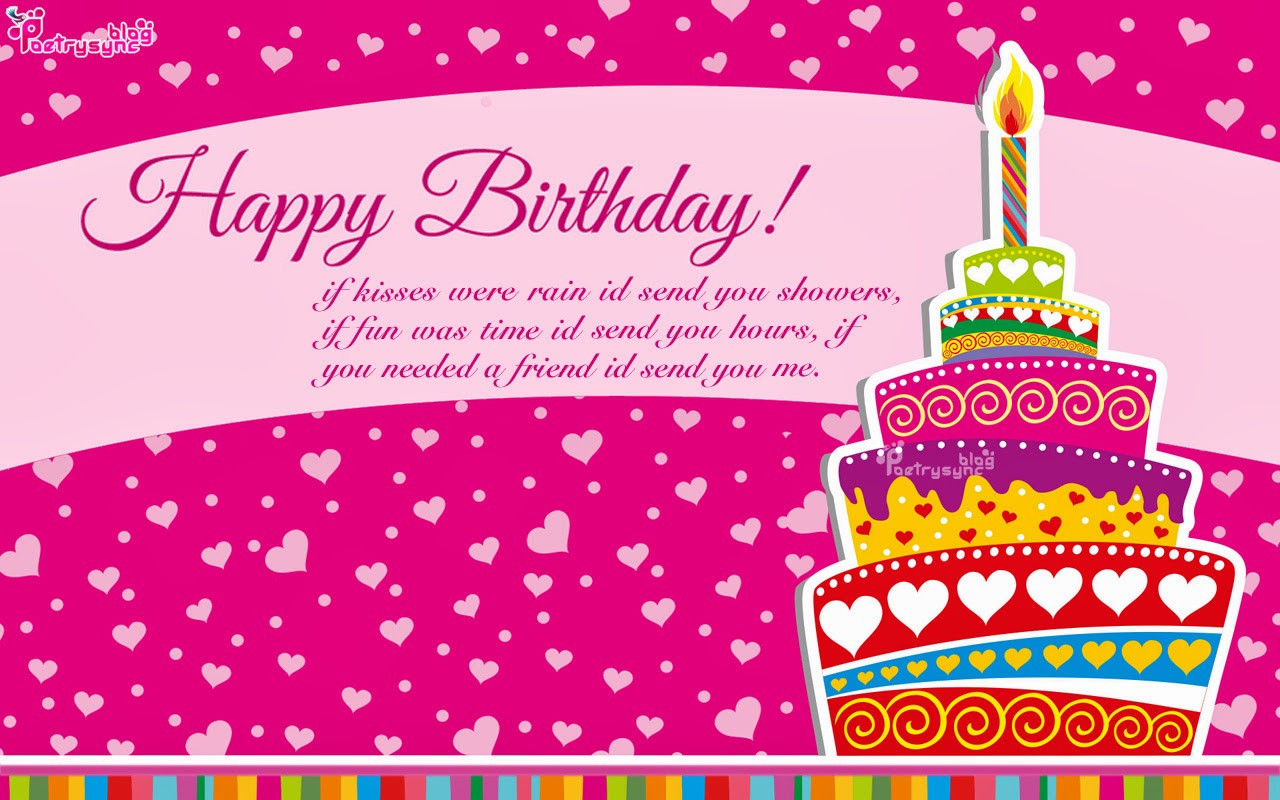 Sweet Birthday Wishes
 Happy Birthday Greetings and Wishes Picture eCards