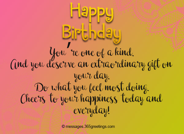 Sweet Birthday Wishes
 Sweet Birthday Messages 365greetings