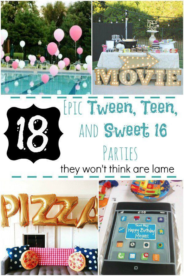 Sweet Sixteen Pool Party Ideas
 Pin on Kid Birthday Party Ideas