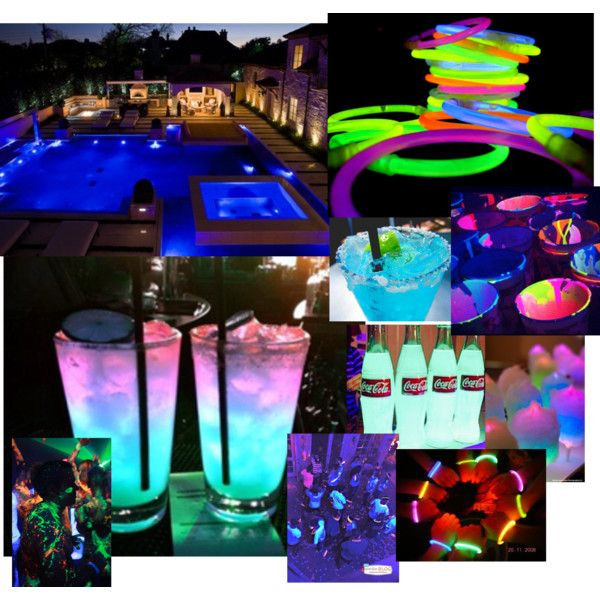 Sweet Sixteen Pool Party Ideas
 Glow in the dark pool party in 2018