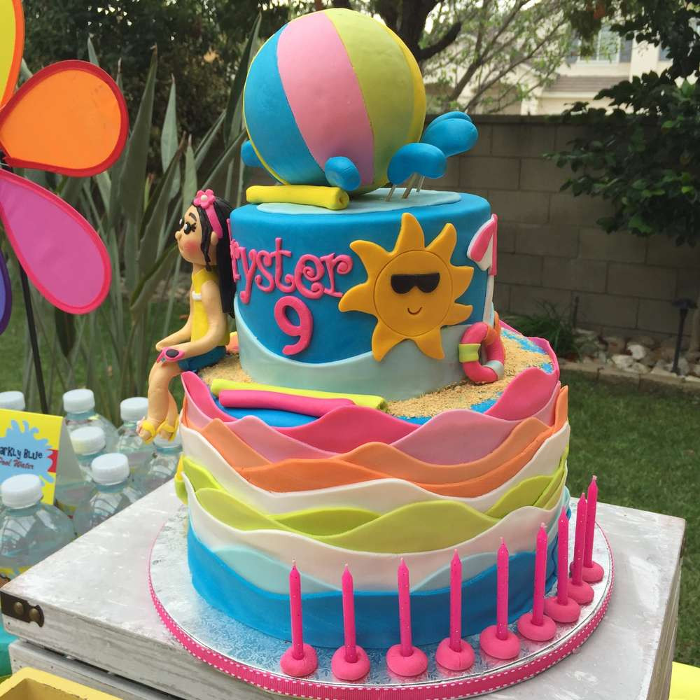 Swimming Birthday Party Ideas
 Swimming Pool Summer Party Summer Party Ideas